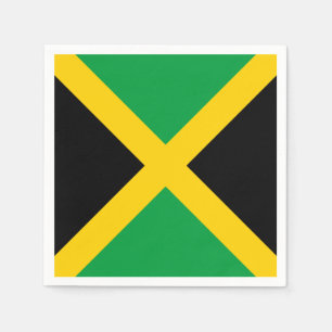 Servilleta De Papel Bandera de Jamaica