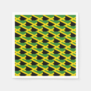 Servilleta De Papel Bandera de Jamaica elegante