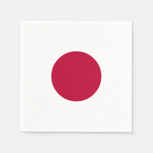 Servilleta De Papel Bandera de Japón