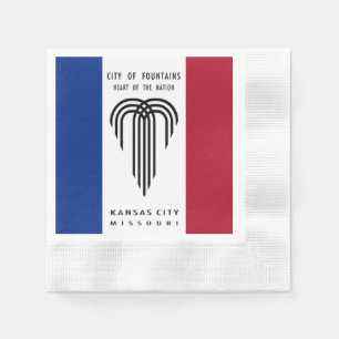 Servilleta De Papel Bandera de Kansas City
