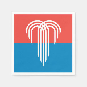 Servilleta De Papel Bandera de Kansas City (Missouri)