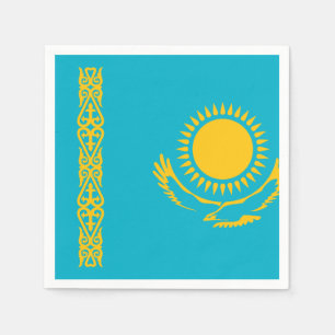 Servilleta De Papel Bandera de Kazajistán