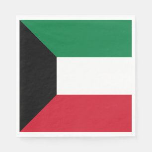 Servilleta De Papel Bandera de Kuwait