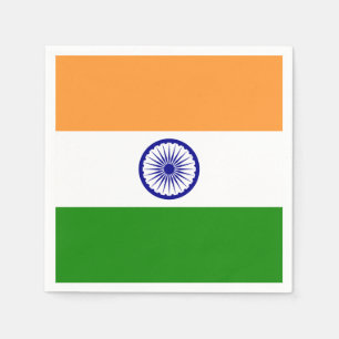 Servilleta De Papel Bandera de la India