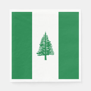 Servilleta De Papel Bandera de la Isla Norfolk