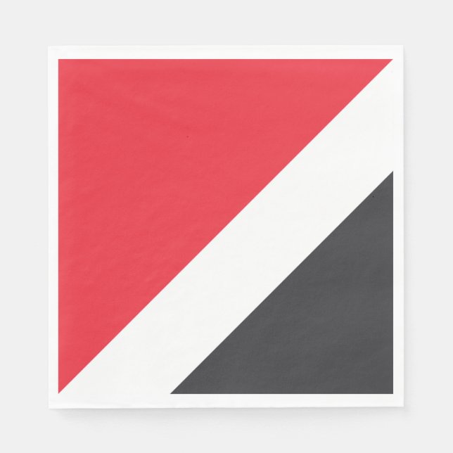 Servilleta De Papel Bandera de la Principado de Sealand (Anverso)
