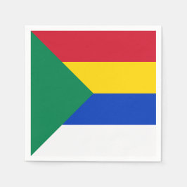 Servilleta De Papel Bandera de la religión drusa