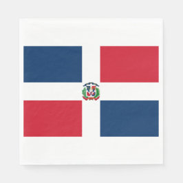 Servilleta De Papel Bandera de la República Dominicana