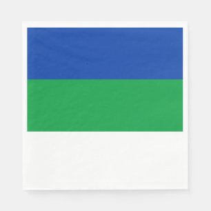 Servilleta De Papel Bandera de la República Komi
