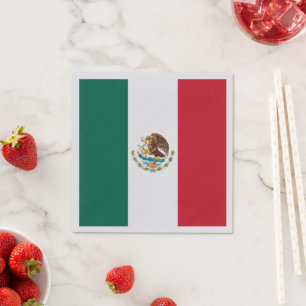 Servilleta De Papel Bandera de la República Mexicana