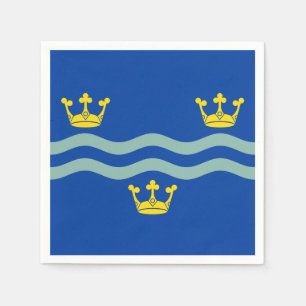 Servilleta De Papel Bandera de las servilletas Cambridgeshire
