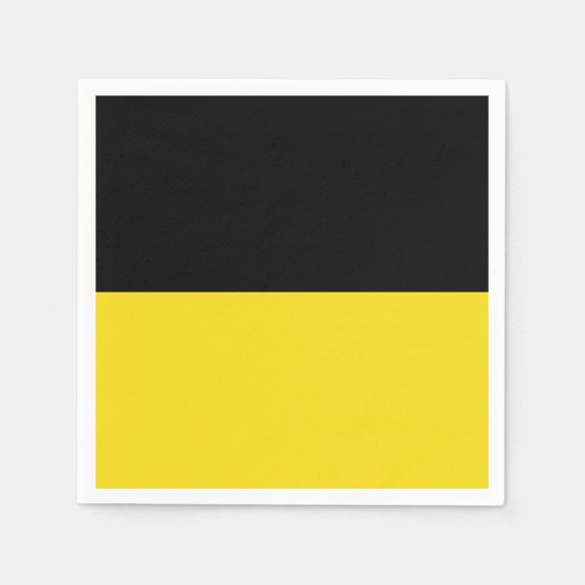 Servilleta De Papel Bandera de las servilletas de Baden-Württemberg (Anverso)