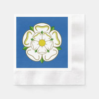 Bandera de las servilletas de Yorkshire