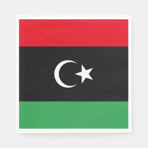 Servilleta De Papel Bandera de Libia