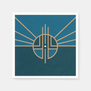 Servilleta De Papel Bandera de Lincoln, Nebraska