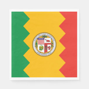 Servilleta De Papel Bandera de Los Ángeles (California, Estados Unidos