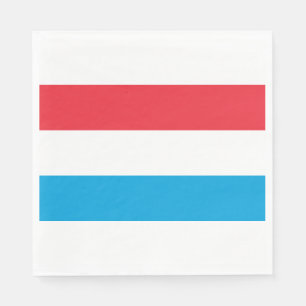 Servilleta De Papel Bandera de Luxemburgo