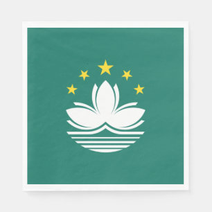 Servilleta De Papel Bandera de Macao