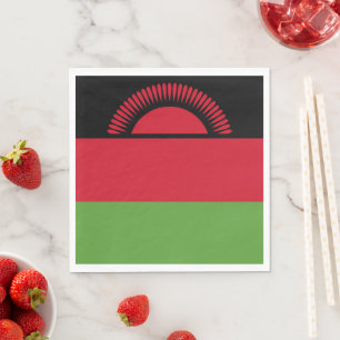 Servilleta De Papel Bandera de Malawi