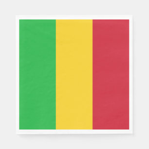 Servilleta De Papel Bandera de Mali