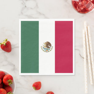 Servilleta De Papel Bandera de México