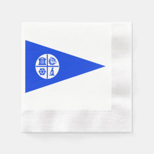 Servilleta De Papel Bandera de Minneapolis