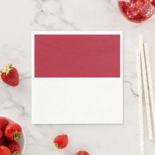 Servilleta De Papel Bandera de Mónaco