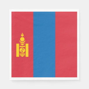 Servilleta De Papel Bandera de Mongolia