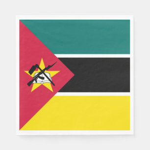 Servilleta De Papel Bandera de Mozambique