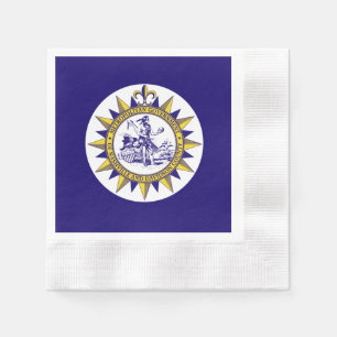 Servilleta De Papel Bandera de Nashville, servilletas de Tennessee