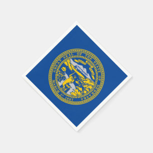 Servilleta De Papel Bandera de Nebraska