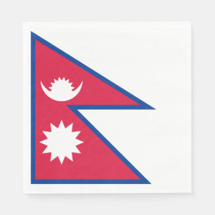 Servilleta De Papel Bandera de Nepal