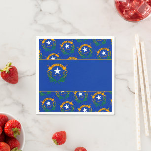 Servilleta De Papel Bandera de Nevada