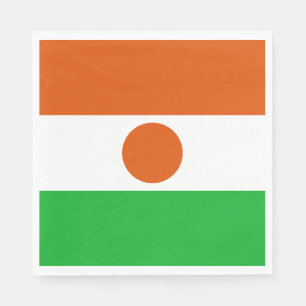 Servilleta De Papel Bandera de Níger