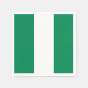 Servilleta De Papel Bandera de Nigeria