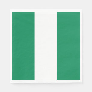 Servilleta De Papel Bandera de Nigeria