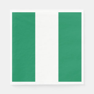 Servilleta De Papel Bandera de Nigeria