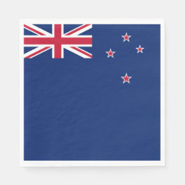 Servilleta De Papel Bandera de Nueva Zelanda (NZ)