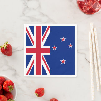 Servilleta De Papel Bandera de Nueva Zelanda: Union Jack, Estrellas de