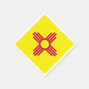 Servilleta De Papel Bandera de Nuevo México