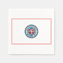 Servilleta De Papel Bandera de Oklahoma City (Oklahoma)