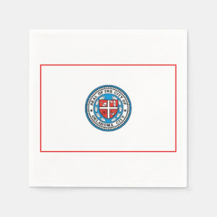 Servilleta De Papel Bandera de Oklahoma City (Oklahoma)