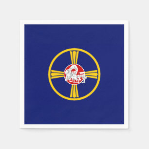 Servilleta De Papel Bandera de Omaha (Nebraska)