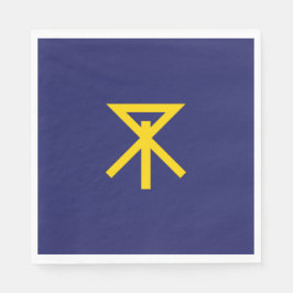 Servilleta De Papel Bandera de Osaka (Japón)