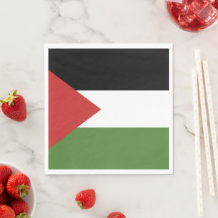 Servilleta De Papel Bandera de Palestina