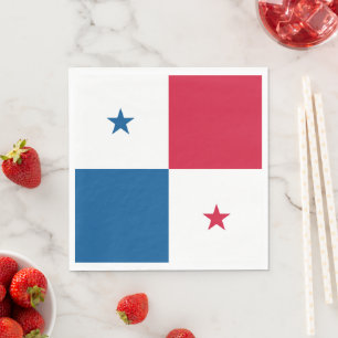 Servilleta De Papel Bandera de Panamá