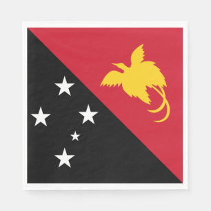 Servilleta De Papel Bandera de Papua Nueva Guinea