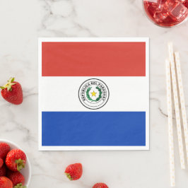 Servilleta De Papel Bandera de Paraguay