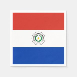 Servilleta De Papel Bandera de Paraguay