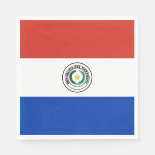 Servilleta De Papel Bandera de Paraguay